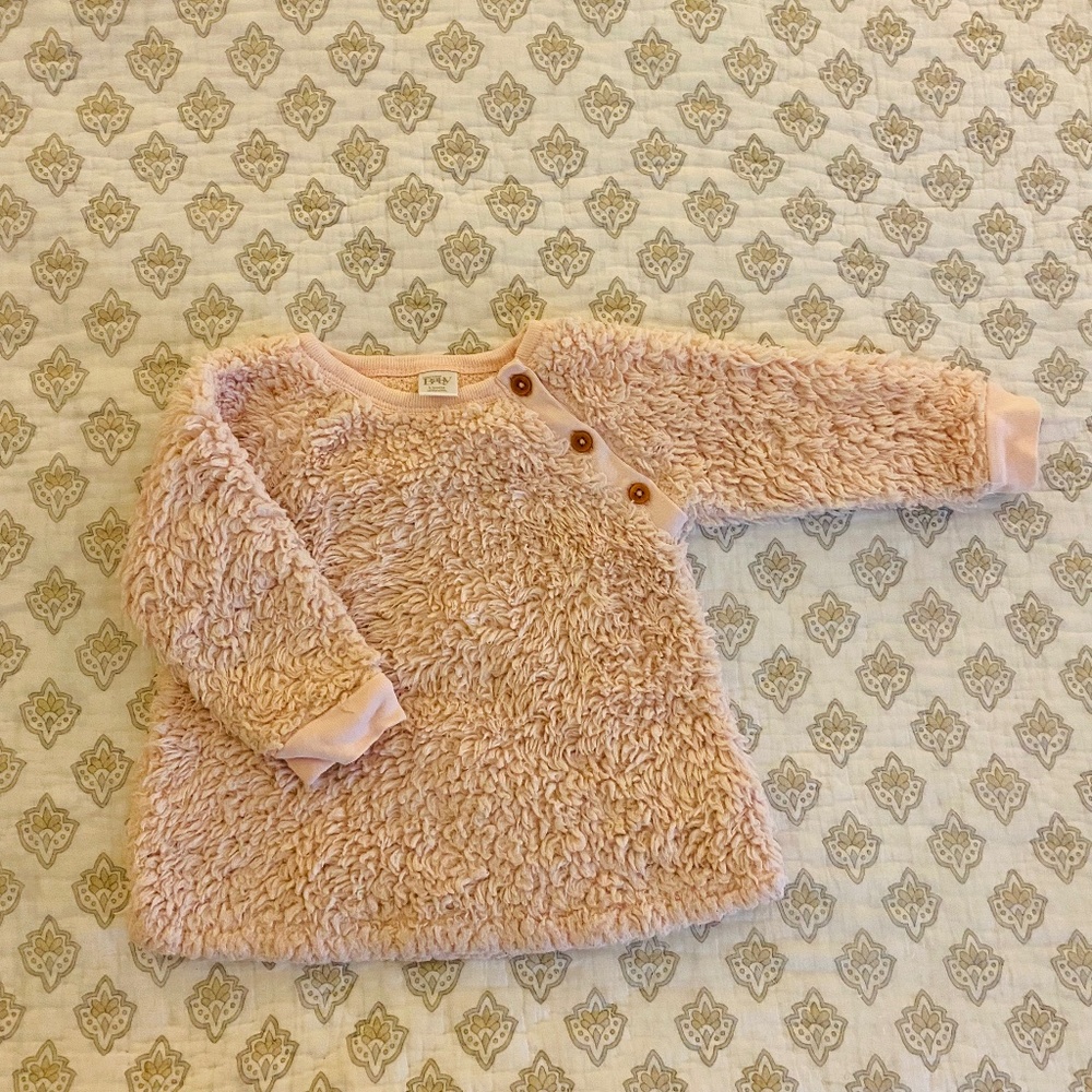 Nordstrom Baby Faux Fur Top Size 6 Months